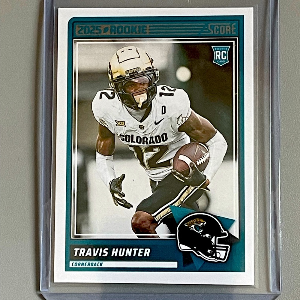 2025 Panini Score Rookie Card - Travis Hunter